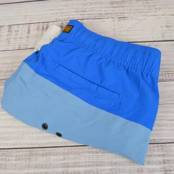 G-Star Raw Swim Shorts Trunks Mens Medium Mesh Lined Color Block Pool Beach- NWT - Picture 4 of 15
